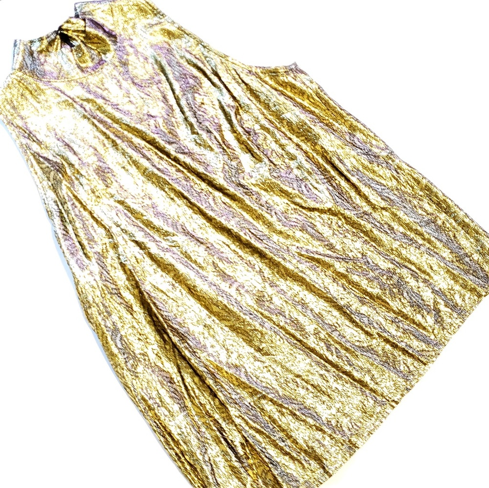 3/$25 Cedars | Vintage Gold Top Size Large - Picture 1 of 3